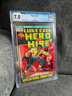 Luke Cage, Hero For Hire #1 - 1972 First Appearance of Luke Cage - CGC 7.0