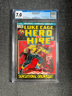 Luke Cage, Hero For Hire #1 - 1972 First Appearance of Luke Cage - CGC 7.0