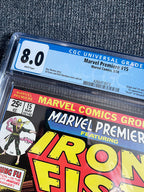 Marvel Premiere #15 - 1974 First Appearance of Iron Fist - CGC 8.0