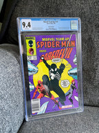 Marvel Team-Up #141 - 1984 First Appearance of the Black Spider-Man Suit – Newsstand CGC 9.4