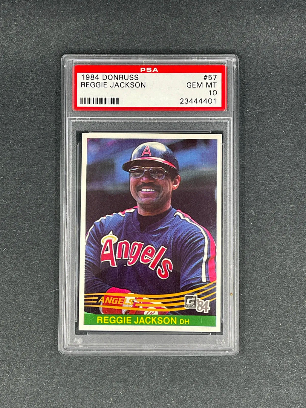 Reggie Jackson - 1984 Donruss #57 - PSA 10