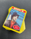 Rocky II Trading Card Set - 1979 Full 99-Card Set with all 22 Stickers - NM