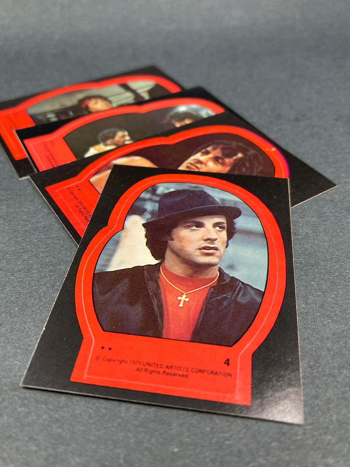 Rocky II Trading Card Set - 1979 Full 99-Card Set with all 22 Stickers - NM+