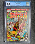 Marvel Spotlight #12 - 1973 First Son of Satan Cover - CGC 9.2 White pages