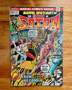 Marvel Spotlight #12 - 1973 First Son of Satan Cover - FINE
