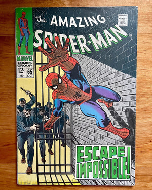 Amazing Spider-Man #65 - 1968 Escape Impossible - FINE/FINE+