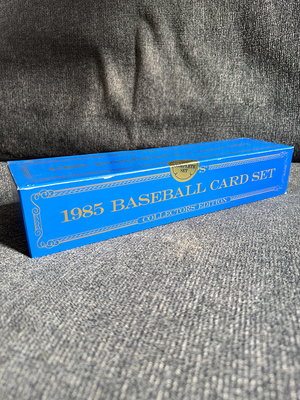 1985 Topps Tiffany MLB - Sealed and Complete 792-Card Set - #1889 of 5000
